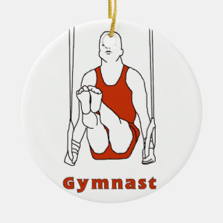 En Céramique Ornement de gymnastique