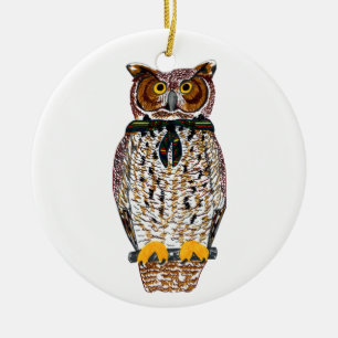 En Céramique Ornement de hibou de Gilwell