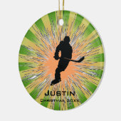 En Céramique Ornement de hockey (Gauche)