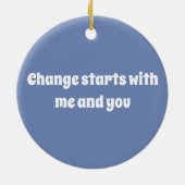 En Céramique Ornement de inspiration (Dos)