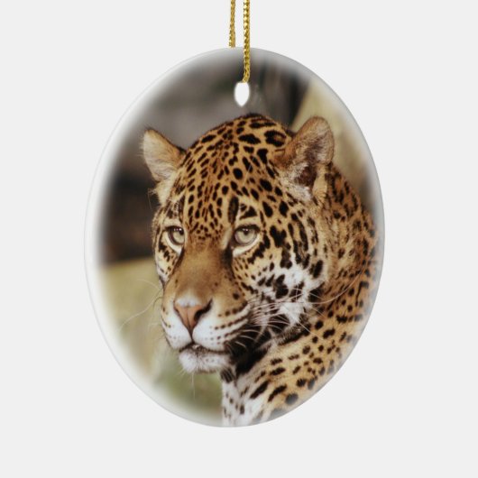 En Céramique Ornement de Jaguar (Droite)