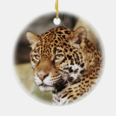 En Céramique Ornement de Jaguar (Dos)