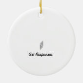 En Céramique Ornement de Jésus (Dos)