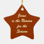 En Céramique Ornement de Jésus de bébé (Dos)