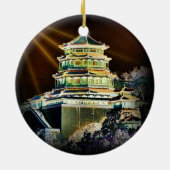 En Céramique Ornement de la pagode (Dos)