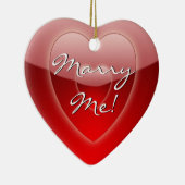 En Céramique Ornement de la proposition de mariage (Droite)