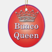 En Céramique Ornement de la Reine de Bunco (Gauche)