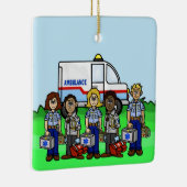 En Céramique Ornement de la semaine EMS (Droite)