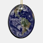 En Céramique Ornement de la terre de planète (Droite)