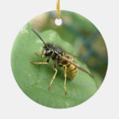 En Céramique Ornement de macros à mouches volantes (Dos)