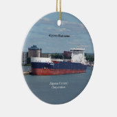 En Céramique Ornement de moissonneuse d'Algoma (Droite)