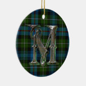 En Céramique Ornement de monogramme de plaid du Mackenzie (Droite)