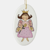 En Céramique Ornement de papillon (Droite)