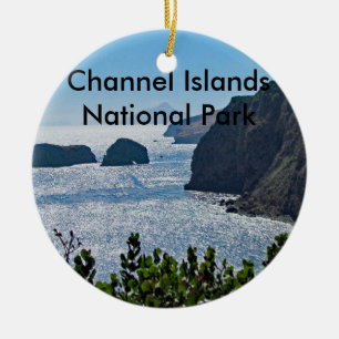 En Céramique Ornement de parc national des Îles Anglo-Normande