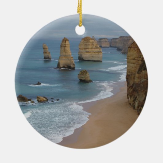 En Céramique Ornement de plage (Dos)