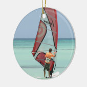 En Céramique Ornement de planche à voile (Gauche)