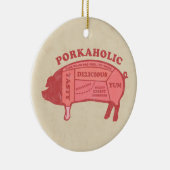 En Céramique Ornement de Porkaholic (Droite)