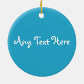 En Céramique Ornement de poussin de maillet (Dos)