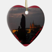 En Céramique Ornement de République Tchèque de Prague (Droite)