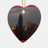 En Céramique Ornement de République Tchèque de Prague (Gauche)