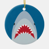 En Céramique Ornement de requin (Devant)