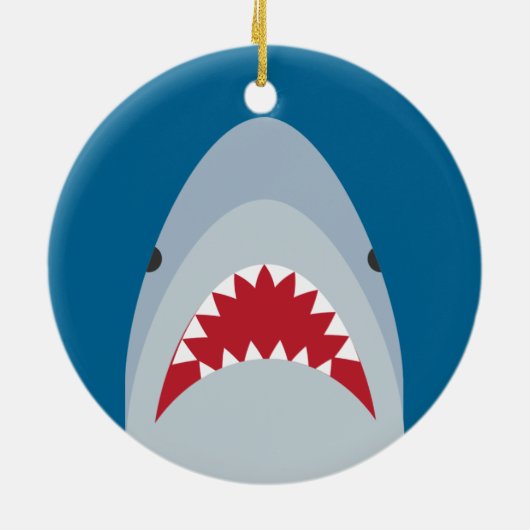 En Céramique Ornement de requin (Dos)