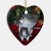 En Céramique Ornement de Rudyard d'ange de rat (Droite)