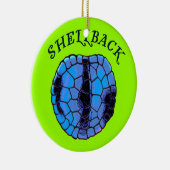 En Céramique Ornement de Shellback (Droite)
