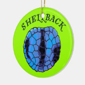 En Céramique Ornement de Shellback (Gauche)