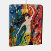 En Céramique Ornement de sirène (Droite)