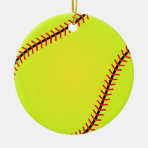En Céramique Ornement de softball - SRF