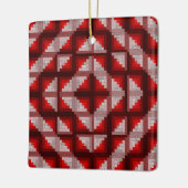 En Céramique Ornement de surface Cabine du journal rouge (Gauche)