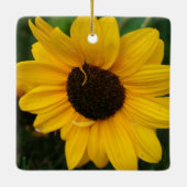 En Céramique Ornement de tournesol (Dos)