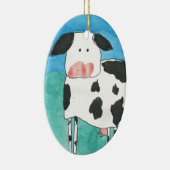 En Céramique Ornement de vache (Droite)