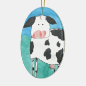 En Céramique Ornement de vache (Gauche)