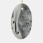 En Céramique Ornement de violon (Droite)