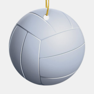 En Céramique Ornement de volleyball