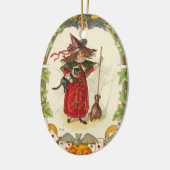 En Céramique Ornement de Witchy (Gauche)