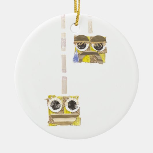 En Céramique Ornement de yo-yo d'Up-Down (Devant)