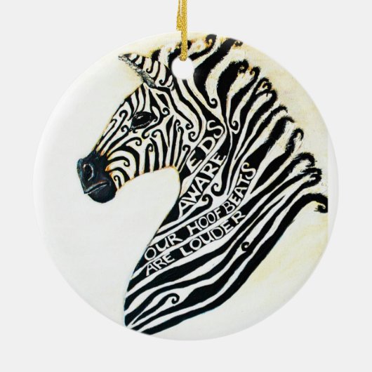 En Céramique Ornement d'EDS (Dos)