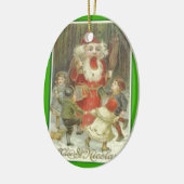 En Céramique Ornement déplaisant de casse-noix (Gauche)