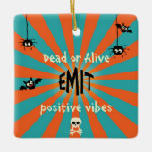 En Céramique Ornement d'Halloween mignon (Devant)