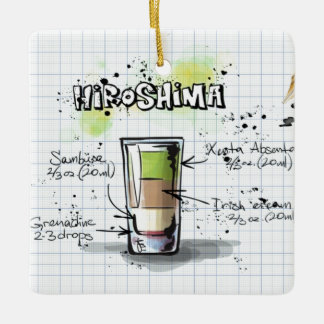 En Céramique Ornement d'Hiroshima