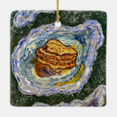 En Céramique Ornement d'huître (Dos)