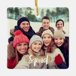 En Céramique Ornement d'Instagram de Noël de peloton
