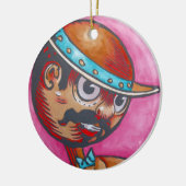 En Céramique Ornement d'once - Tik-Tok (Gauche)