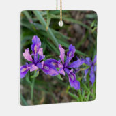En Céramique Ornement Douglas Iris (Droite)