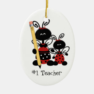 En Céramique Ornement du cadeau du maître d'école