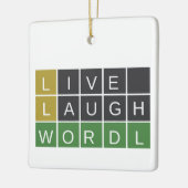 En Céramique Ornement du mot (Gauche)