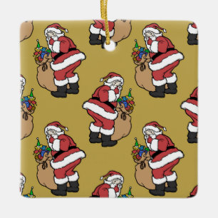 En Céramique Ornement du Père Noël